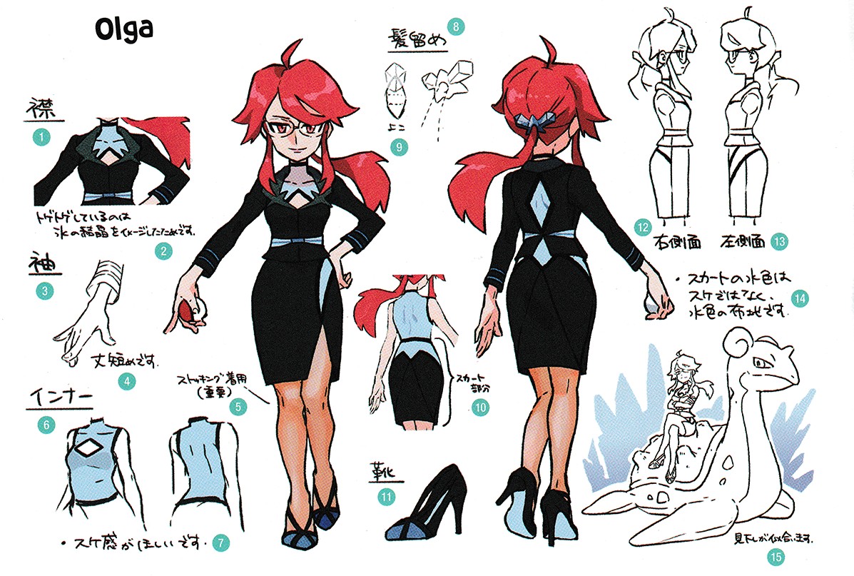 Check Out These Character Concept Artworks For Pokemon Sword And