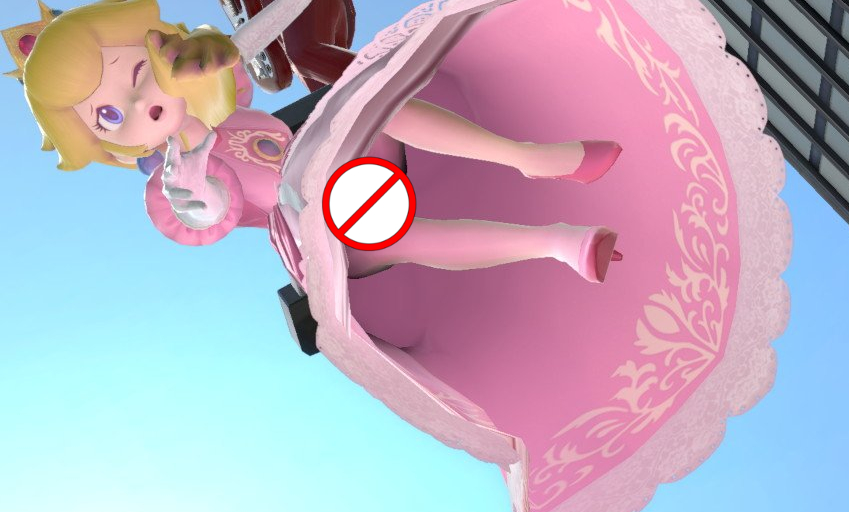 Japanese Gamers Have Figured Out How To Peek Under Peach's Skirt