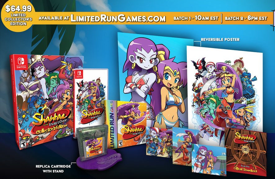 Limited Run Games Reveals Shantae And The Pirate's Curse