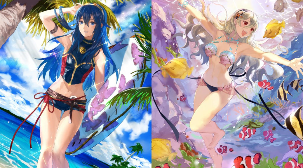 Check Out Lucina Corrin In Summer Gear From The Fire Emblem