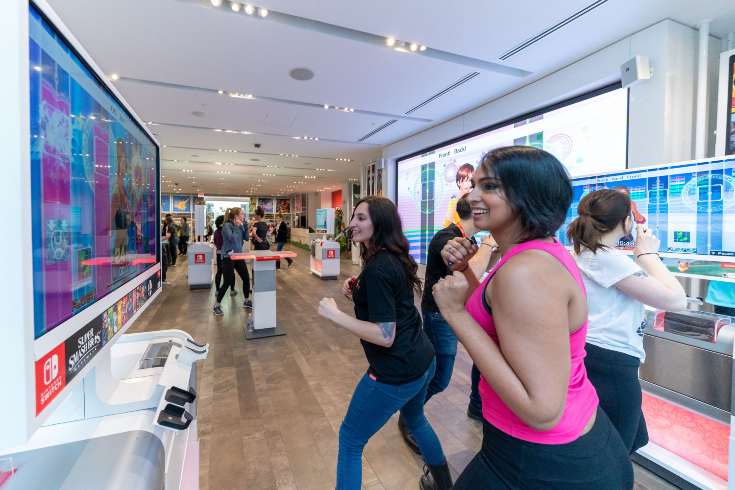 Photos From Fitness Boxing Event At Nintendo NY Store Have 