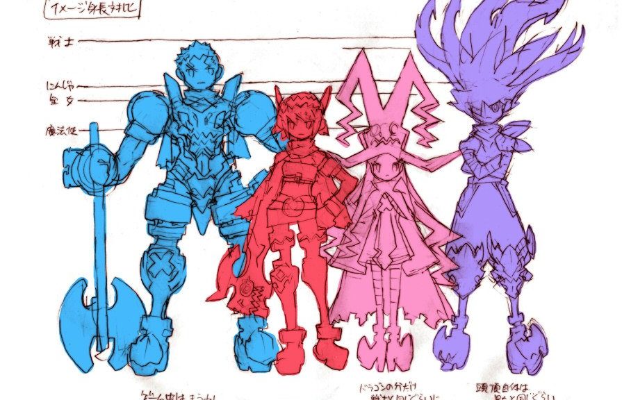 Inti Creates Reveals More Dragon Marked For Death Concept Artwork ...