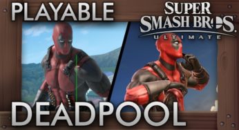 Fan Adds In A Playable Deadpool Mod In To Super Smash Bros Ultimate