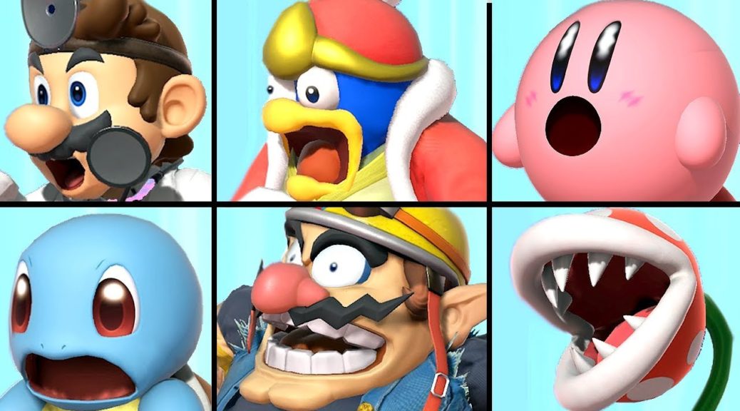 Here is Every Character’s Reaction To A Final Smash In Super Smash Bros ...