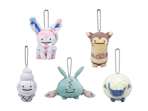 Pokemon Ditto Transferable Plushie - Ghibli Store