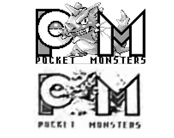 Early Pokemon Red And Blue Title Screens Prototype Sprites