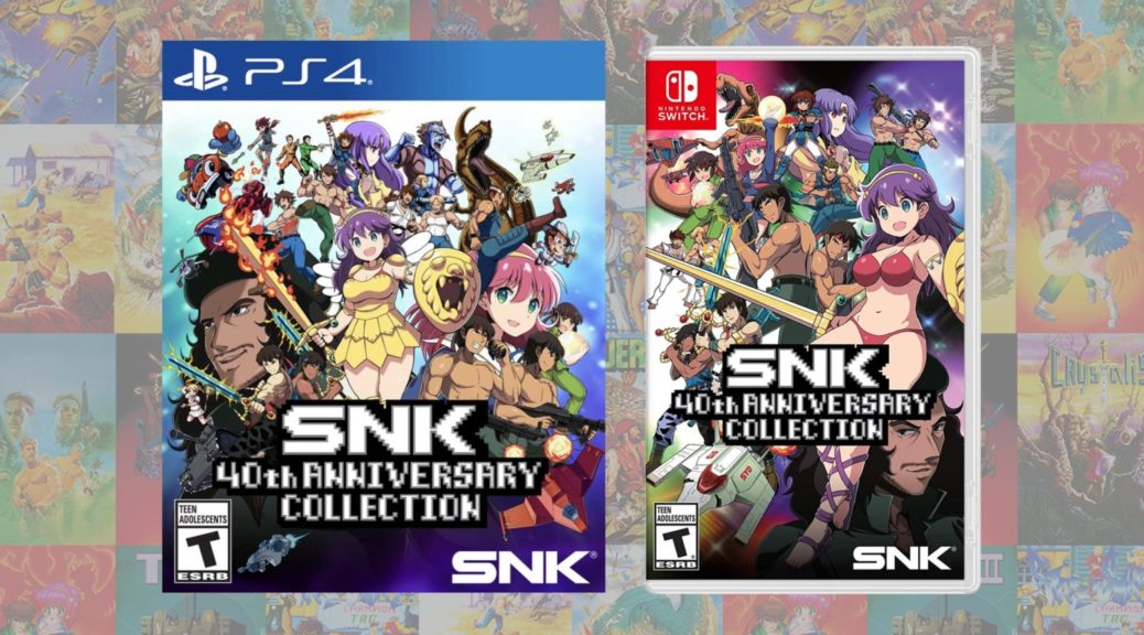 SNK 40th Anniversary Collection PS4 Cover Revealed, Features Less