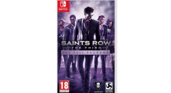 Saints Row: The Third Switch Boxart Revealed, All DLC Included On Game Card