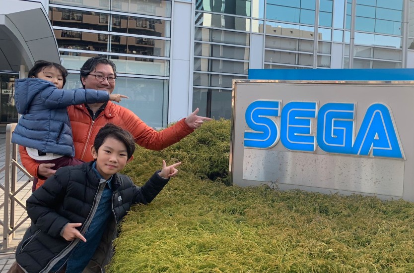 Sonic Creator Yuji Naka Brings His Kids To The Former SEGA HQ – NintendoSoup