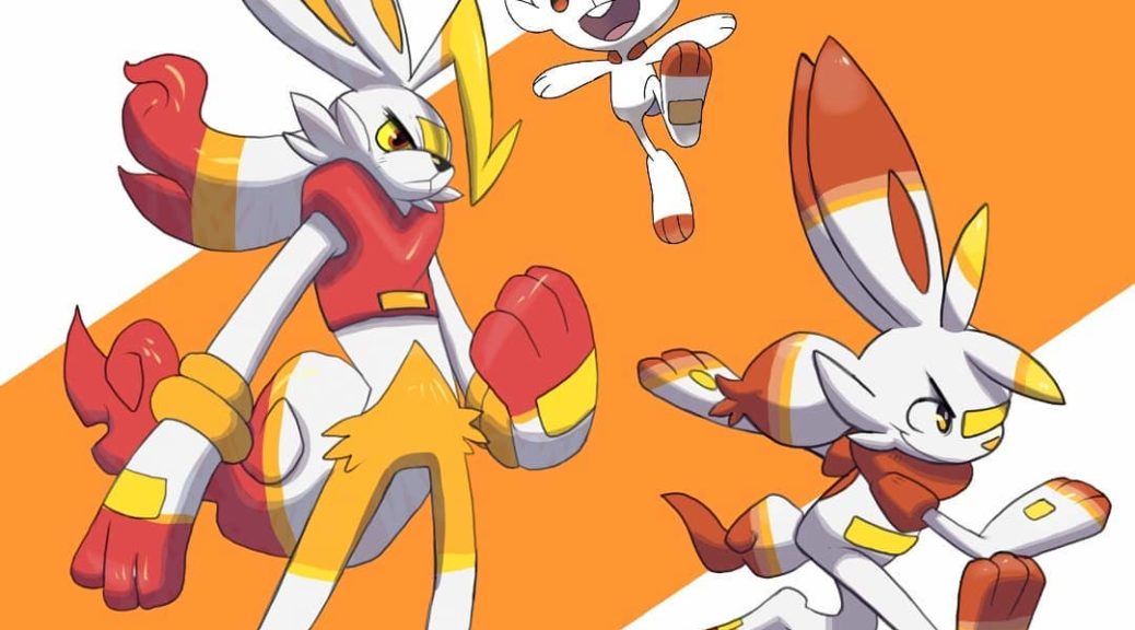 Check Out Fan Art Of Grookey Scorbunny And Sobbles.