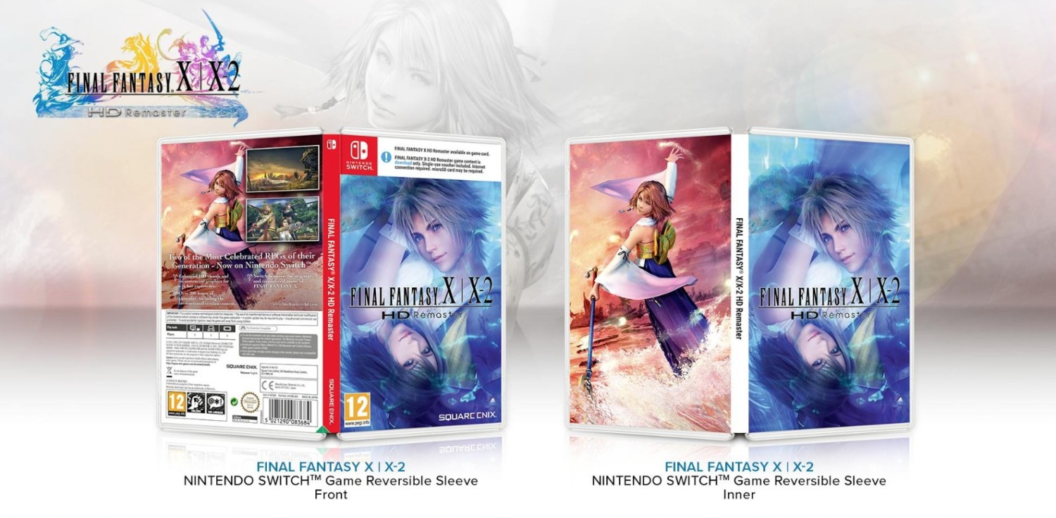 First Look At Final Fantasy X/X-2 HD Remaster's Inner Cover Art