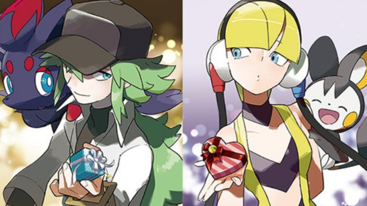 N And Elesea Illustrated For Pokemon White Day 19 Nintendosoup