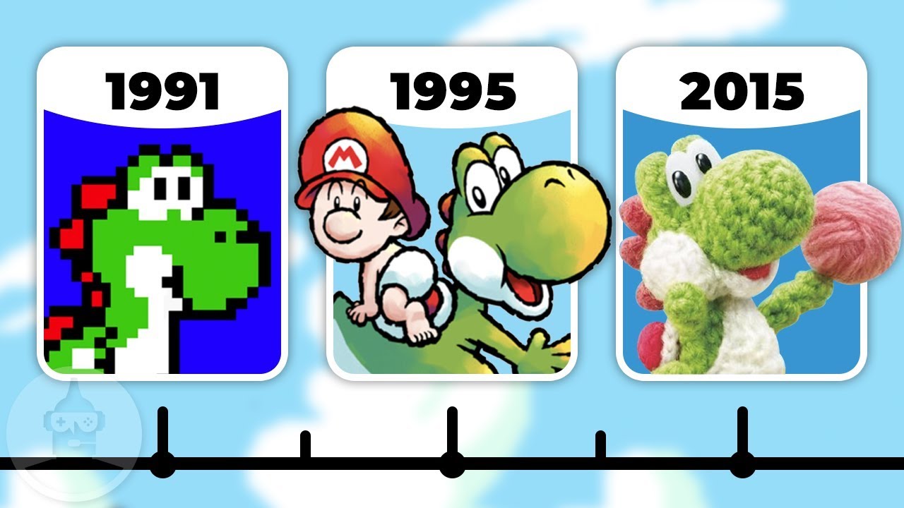 Here S The Evolution Of Yoshi Games Nintendosoup