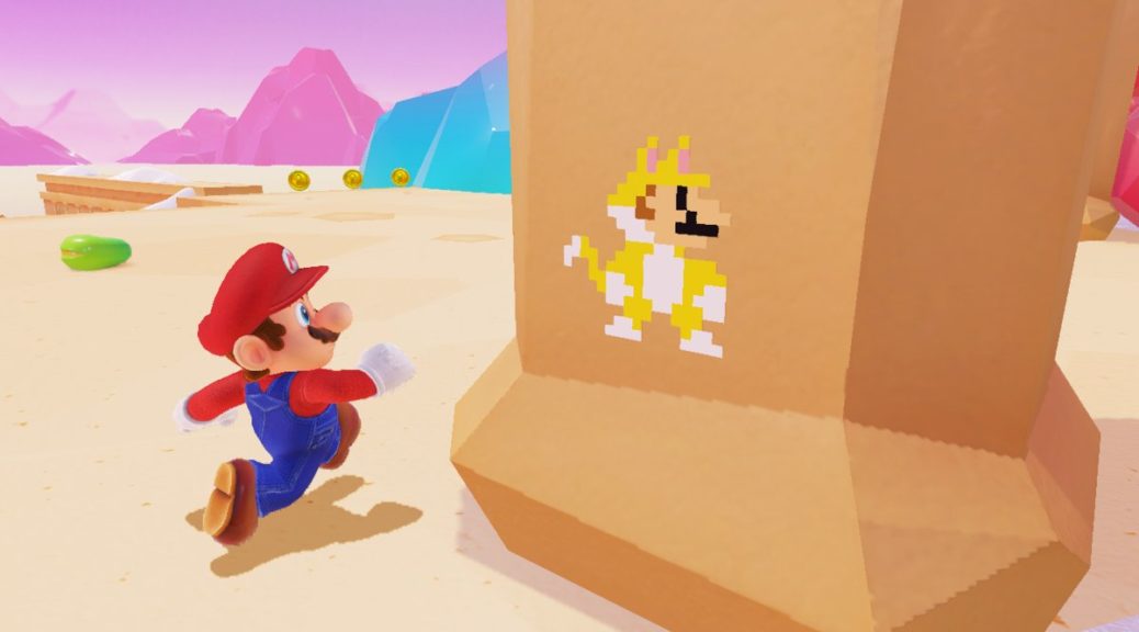 Mario Odyssey: VR Update Will Add New Hidden Cat Mario Sprites ...