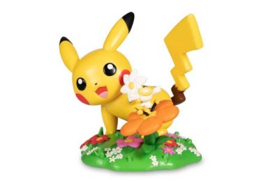 blooming curiosity pikachu