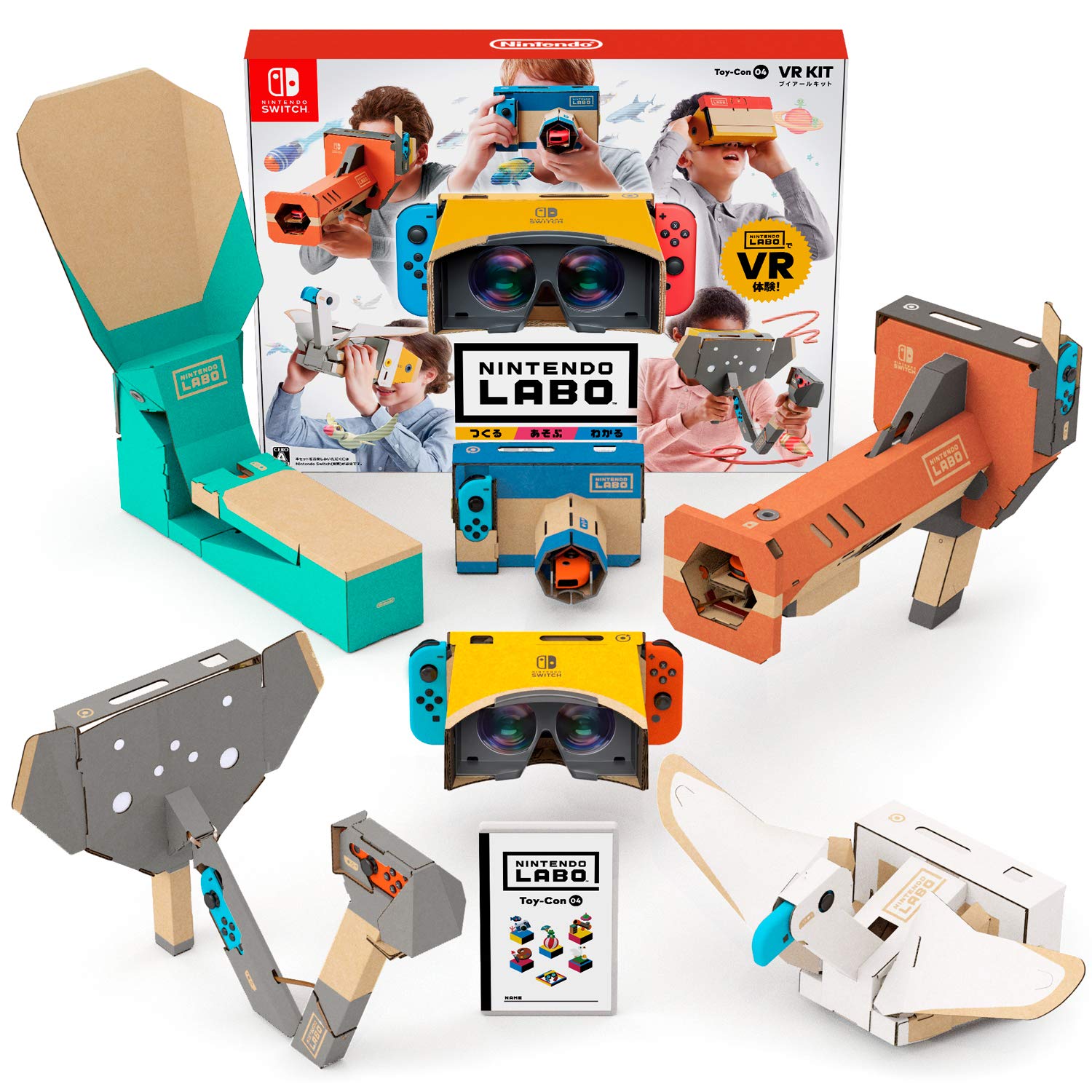 Nintendo labo vr kit expansion clearance set 1 camera & elephant