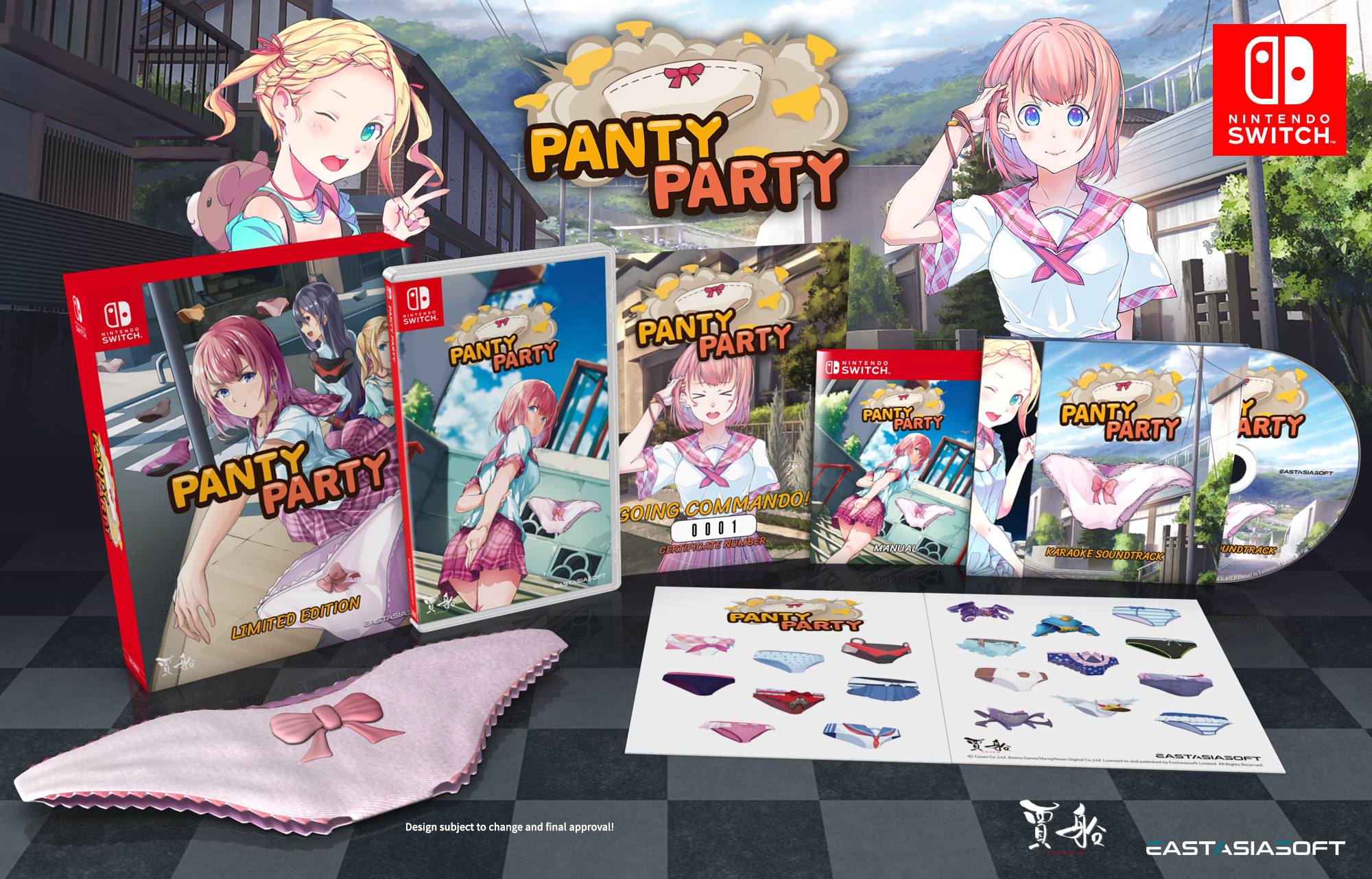 Panty Party, Full Playthrough, Nintendo Switch