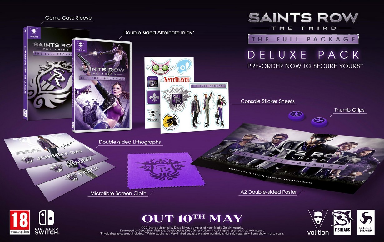 Saints Row The Third [ The Full Package ] (Nintendo Switch) NEW