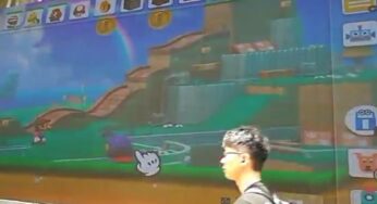 Super Mario Maker 2 Animated Billboard Appears In Hong Kong