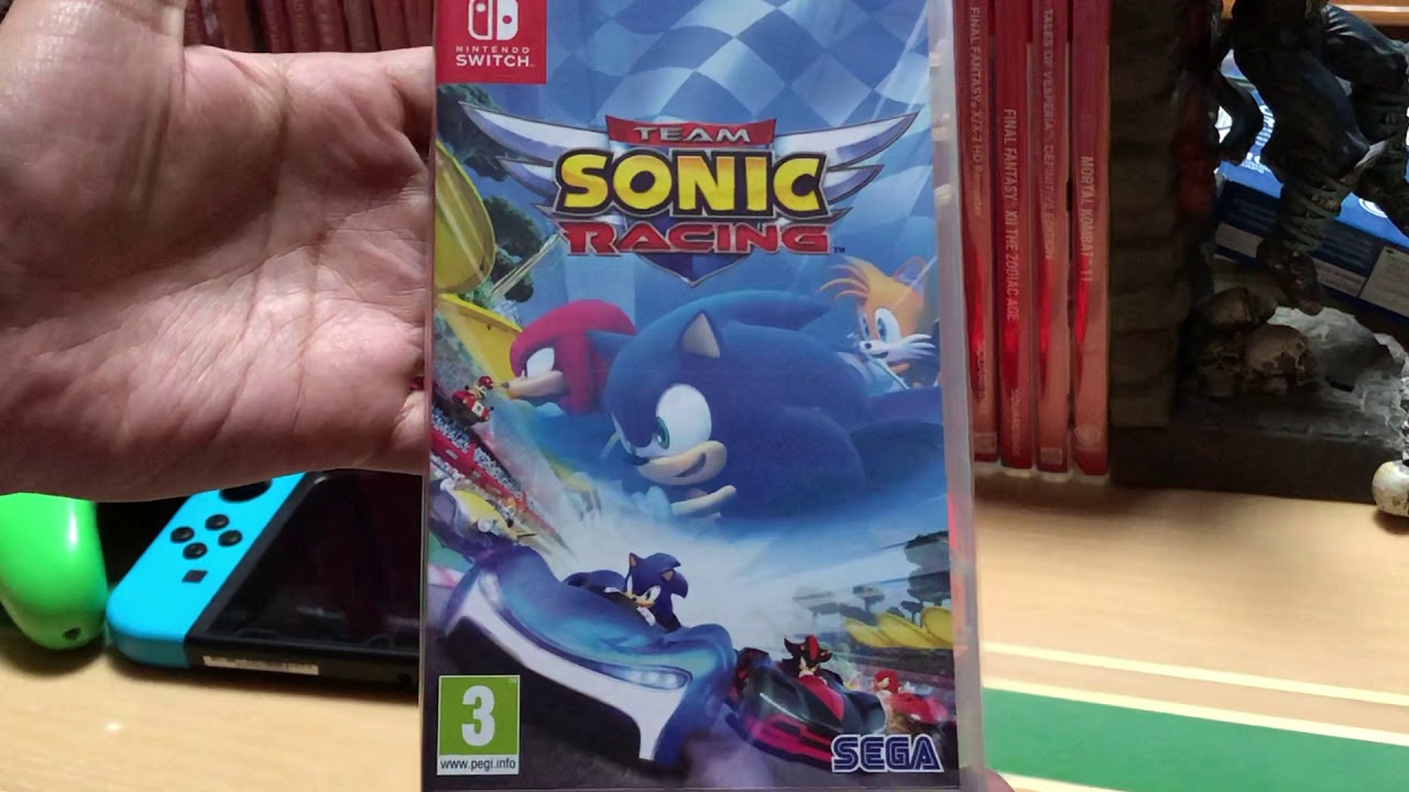 team sonic racing switch performance