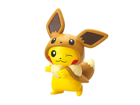 Pokemon Center Eevee Wearing Pikachu Poncho Plush – NintendoSoup