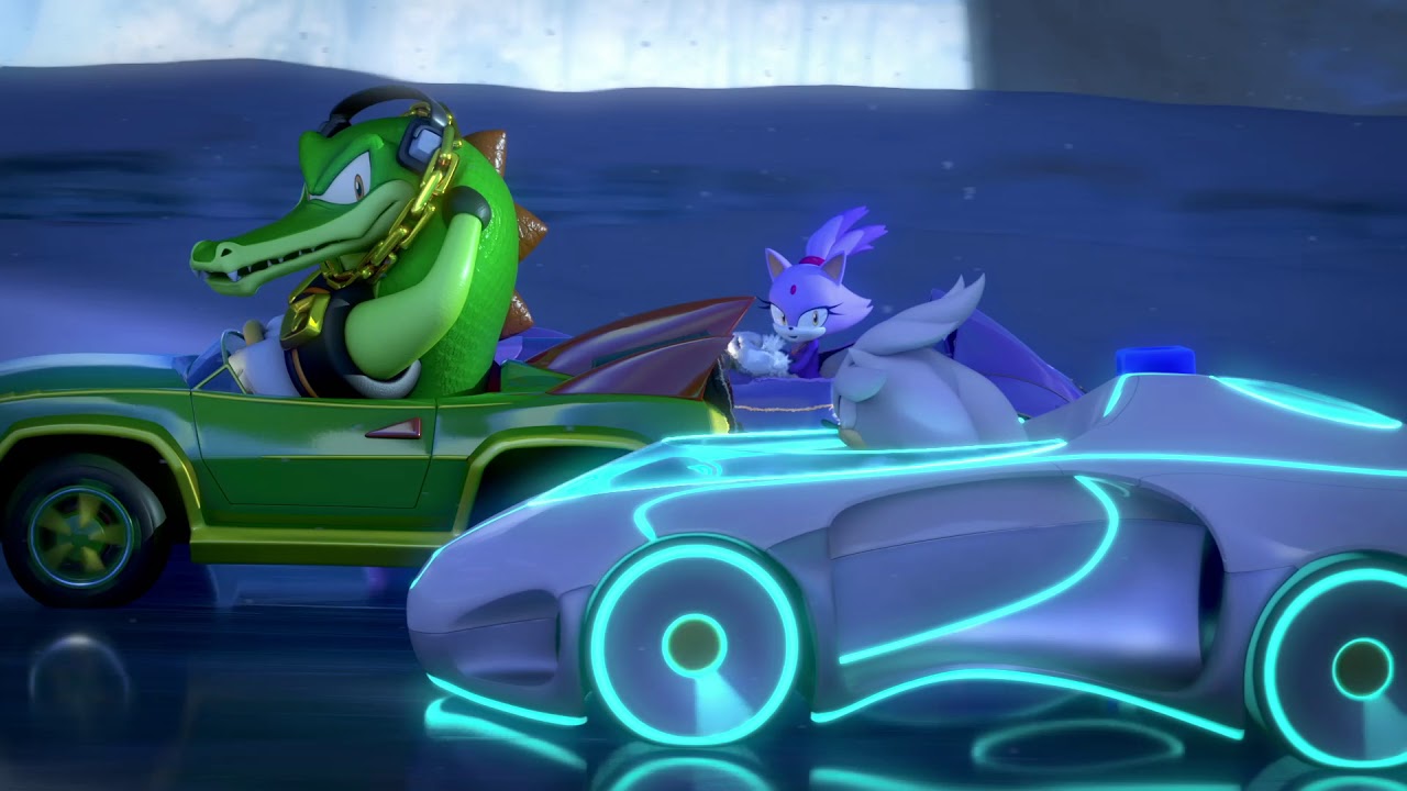 team sonic racing cars