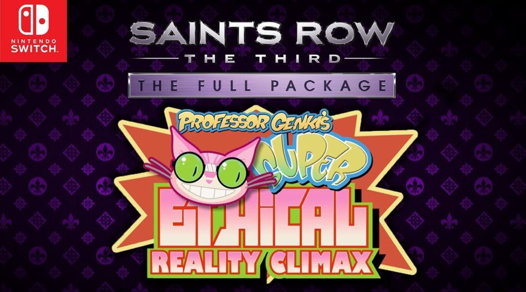 Here s Saints Row The Third The Full Package Professor Genki s