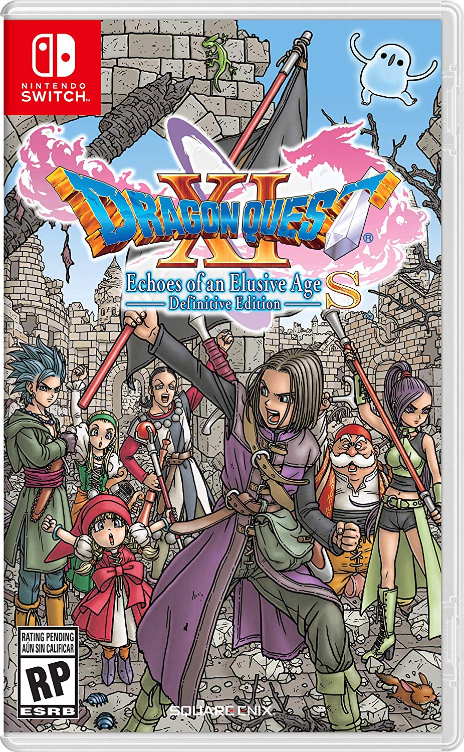 Get Your First Look At Dragon Quest Xi S North American Switch Box Art