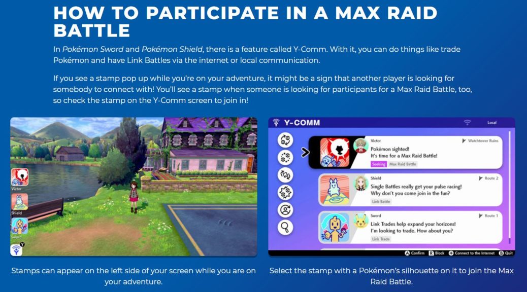 Pokemon Dens And The Feature Introduced In Pokemon Sword