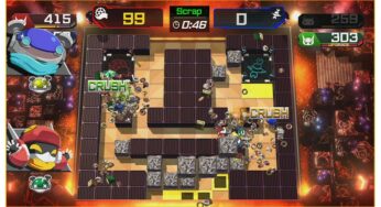 Maze-Brawler SCRAP RUSH!! Out Now Via eShop, Switch Demo Also Available