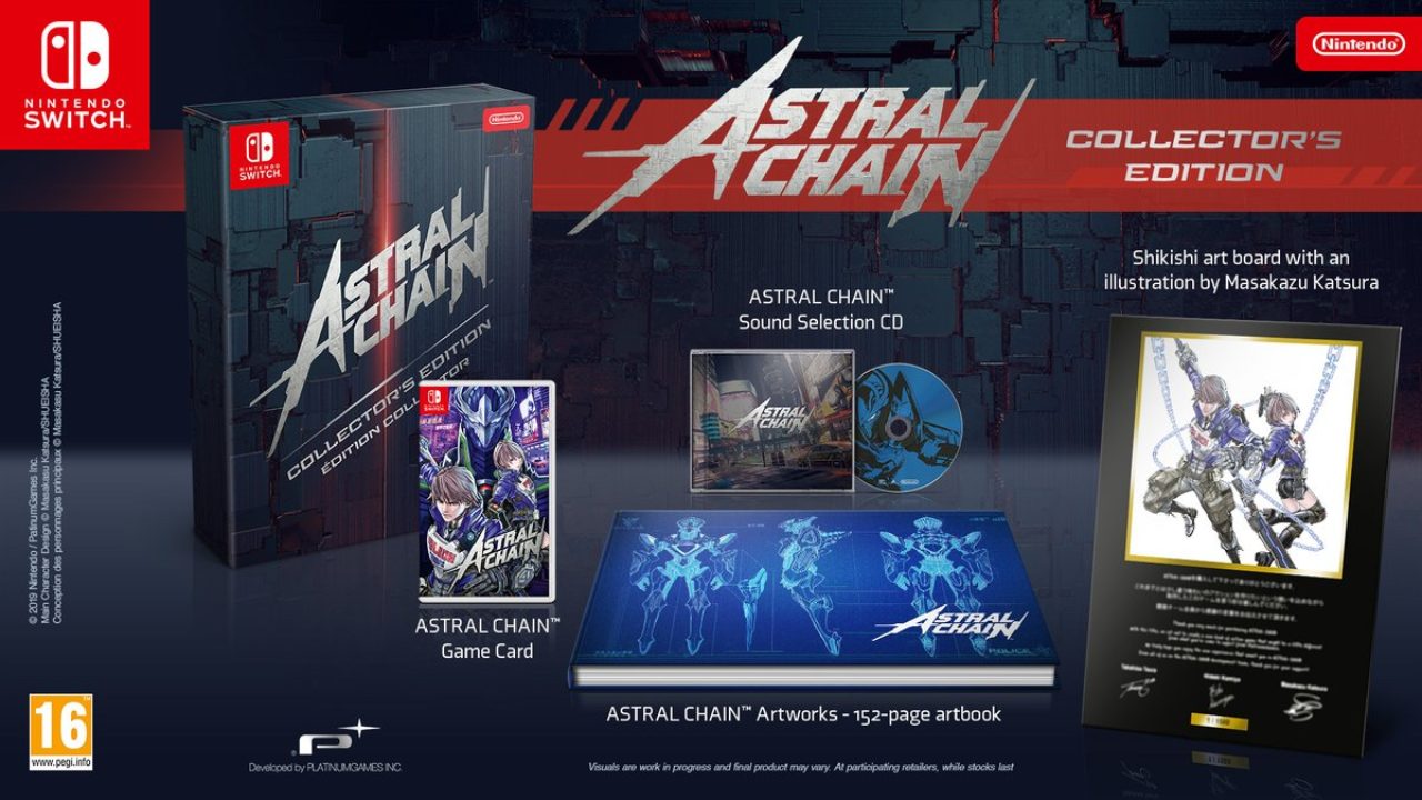 Astral Chain Collector's Edition Announced In Europe – NintendoSoup