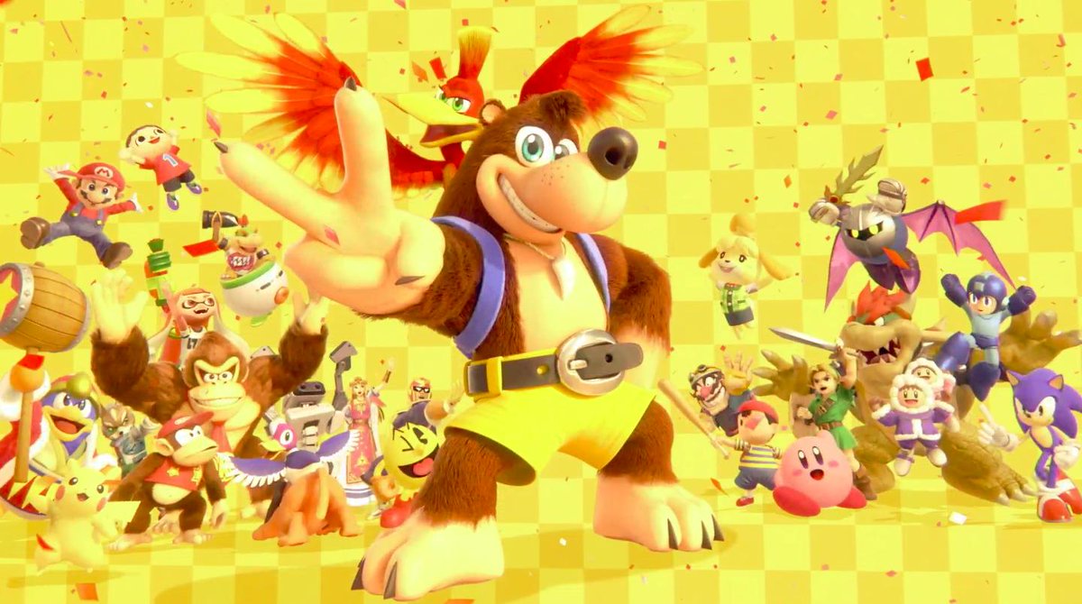 Banjo Kazooie Smash Bros and Animal Crossing Switch: The BIG