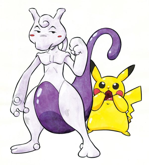 Pokemon Manga Series Creator Draws A Goofy Looking Mewtwo Nintendosoup 