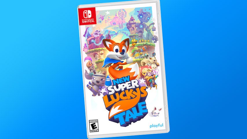 New Super Lucky's Tale Receiving Physical Release Switch – NintendoSoup