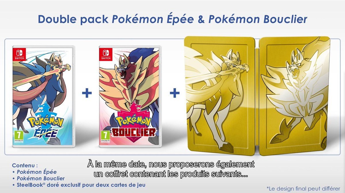 The Pokémon Sword and Shield Steelbook Will Be a Target Exclusive -  Nintendojo Nintendojo