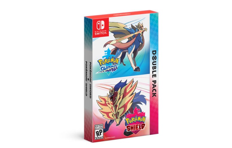 Pre order pokemon sword and shield hot sale double pack