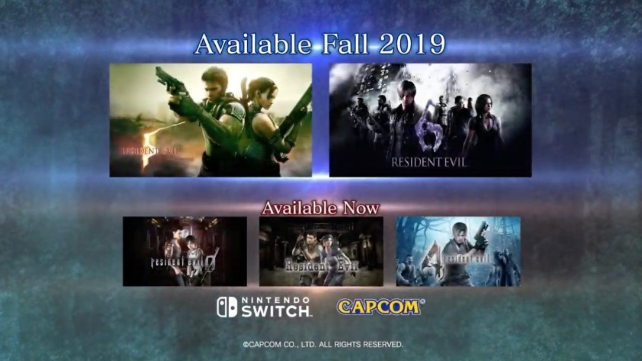 Resident Evil 5 & 6 Come to Switch October 29th - Rely on Horror