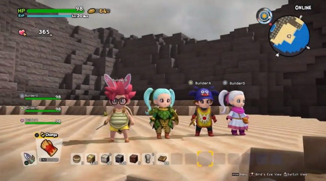 dragon quest builders multiplayer