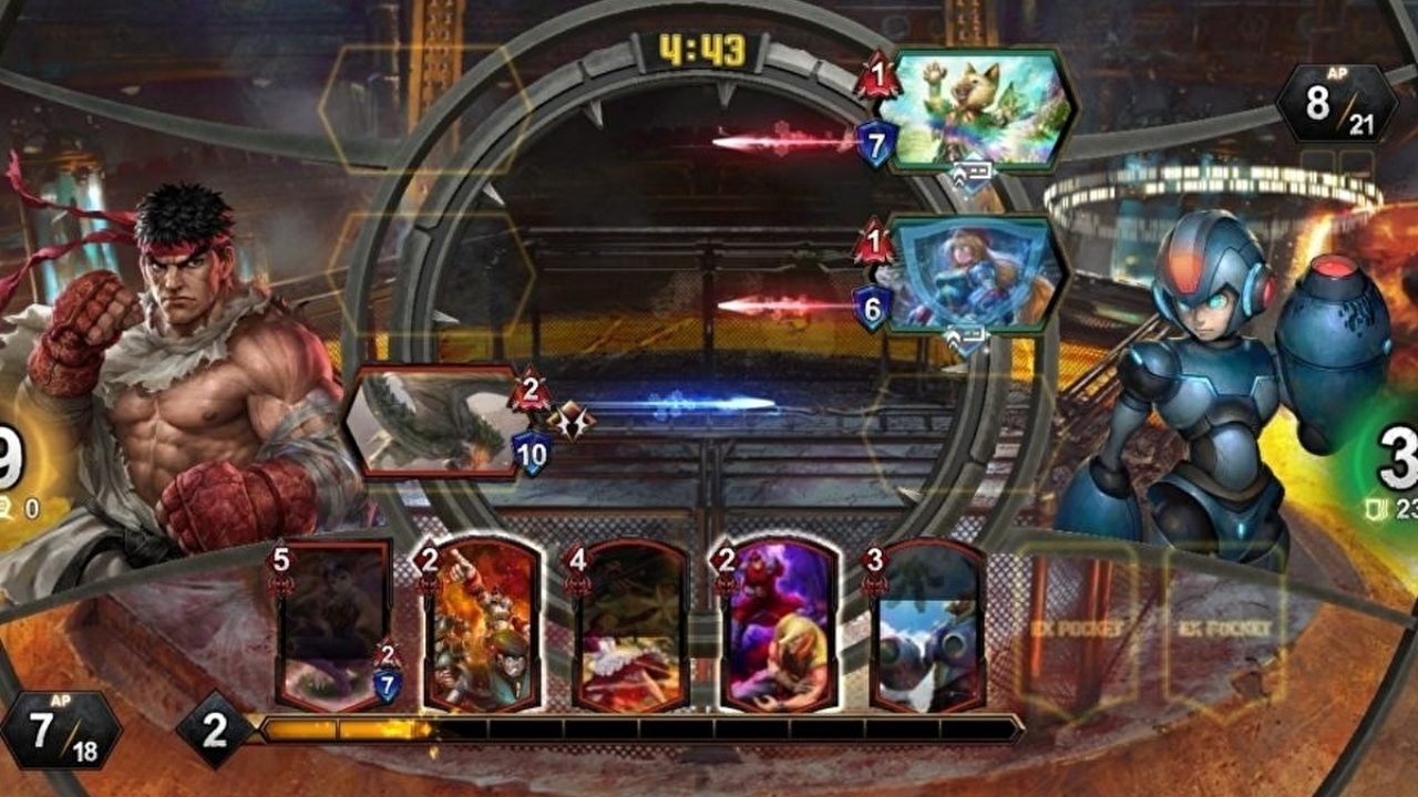 Capcom Releases Teppen, A Cross-over Card Battle Game For Mobile 