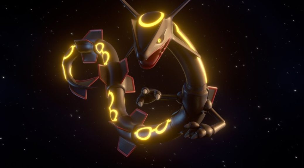 Shiny Rayquaza - Pokemon Go