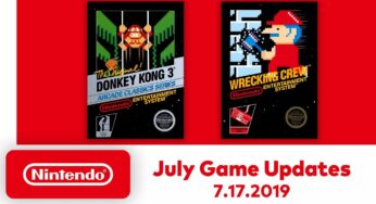 Donkey Kong 3 Comes to NES Library, New Rewind Feature Available In All NES Games