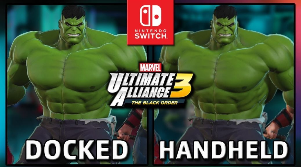 Heres A Docked Versus Handheld Comparison For Marvel