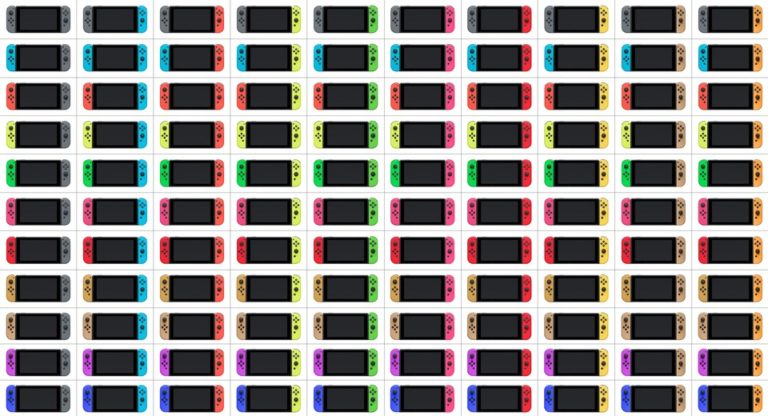 Here Is An Updated List Of All The Switch Joy-Con Color Combinations ...