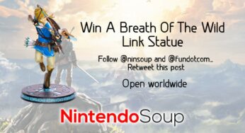 NintendoSoup Giveaway: The Legend Of Zelda Breath Of The Wild Link Statue