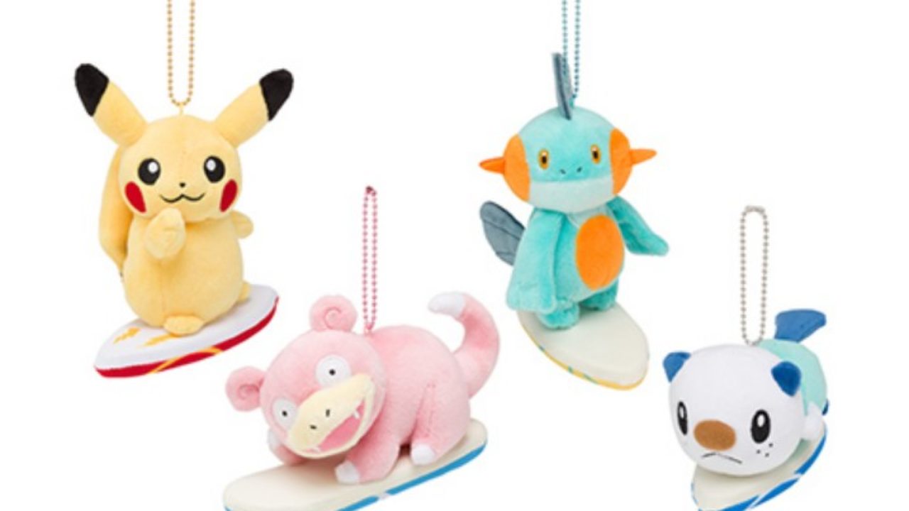 Pokemon Surf Merchandise Officially Revealed For Pokemon Center