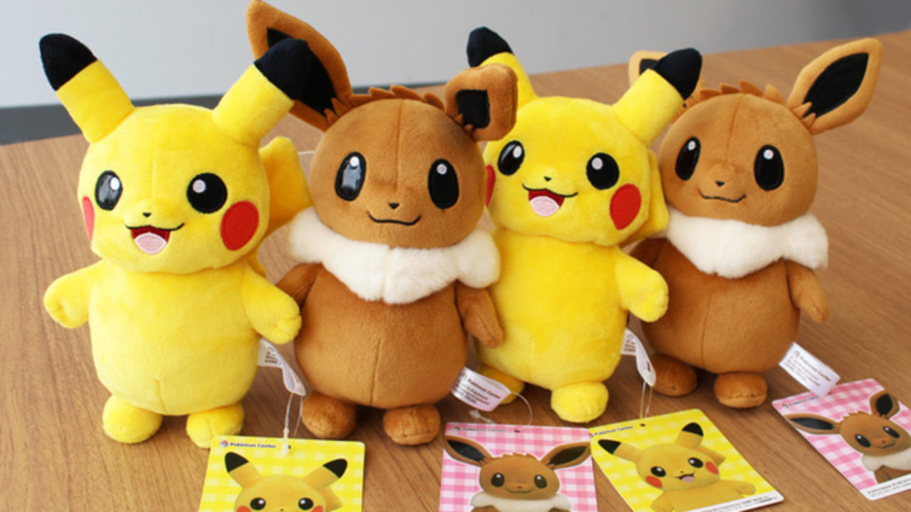 FAN OF PIKACHU&EIEVUI マスコット ピカチュウ&イーブイ FAN OF