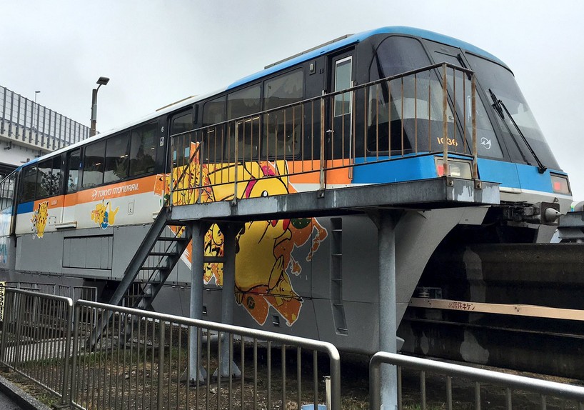 First Photos Of Pokemon Monorail At Haneda International Airport | NintendoSoup