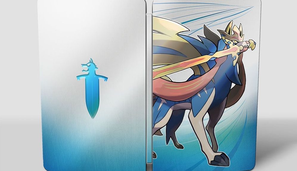 Pokemon Sword And Shield Steelbooks Exclusive To Shopto