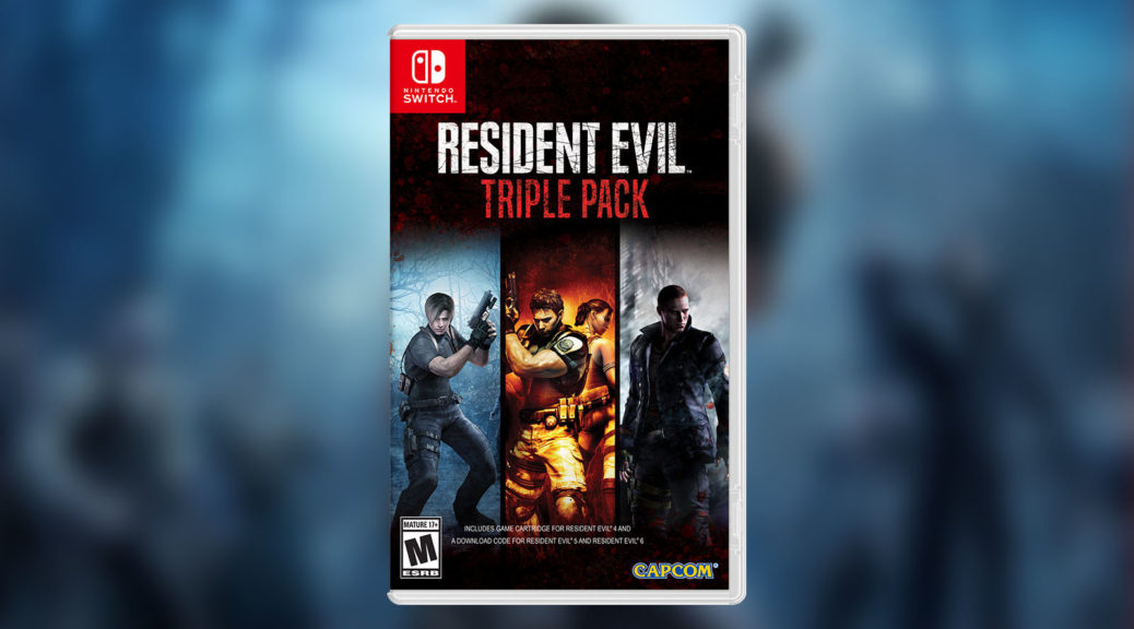 Resident evil best sale triple pack switch