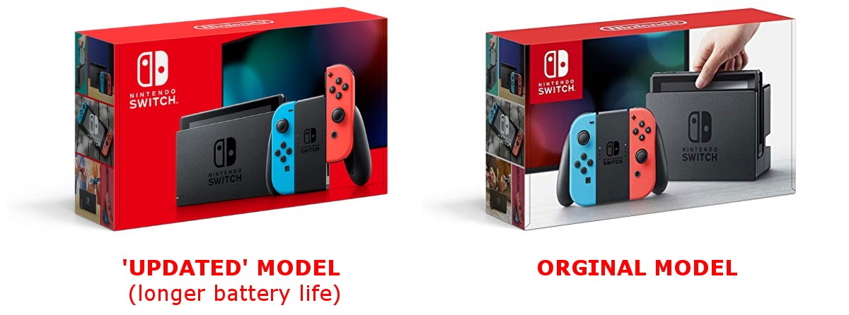 sengetøj Acquiesce Fare Updated Switch Models With Longer Battery Life Will Feature Different  Packaging – NintendoSoup
